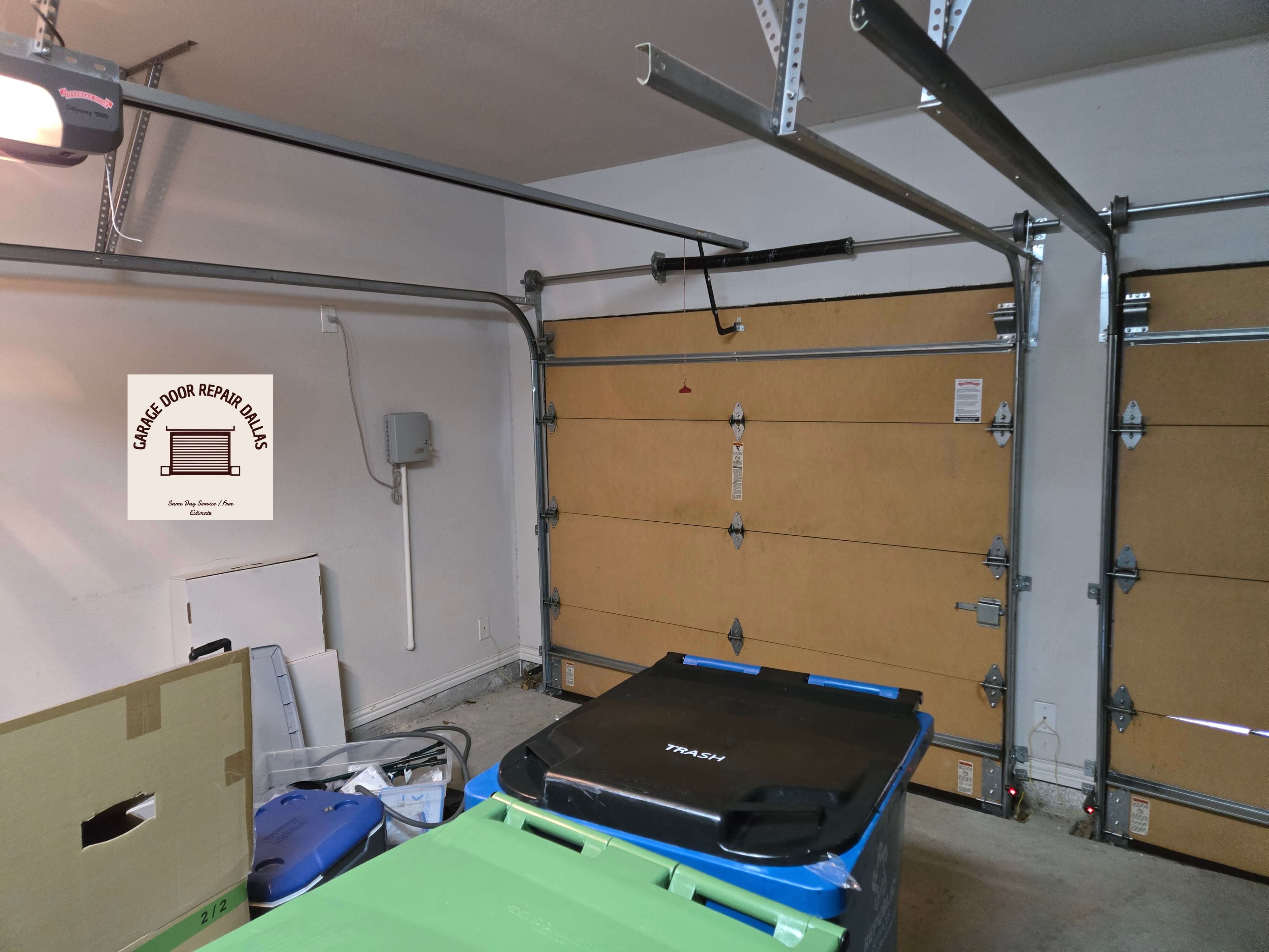 single-wood-garage-door-repair